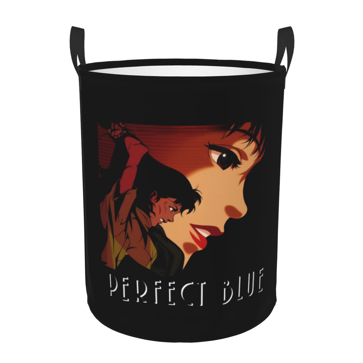 Baby Nursery Laundry Basket - P-Perfect Blue Japane Anima Thriller Film