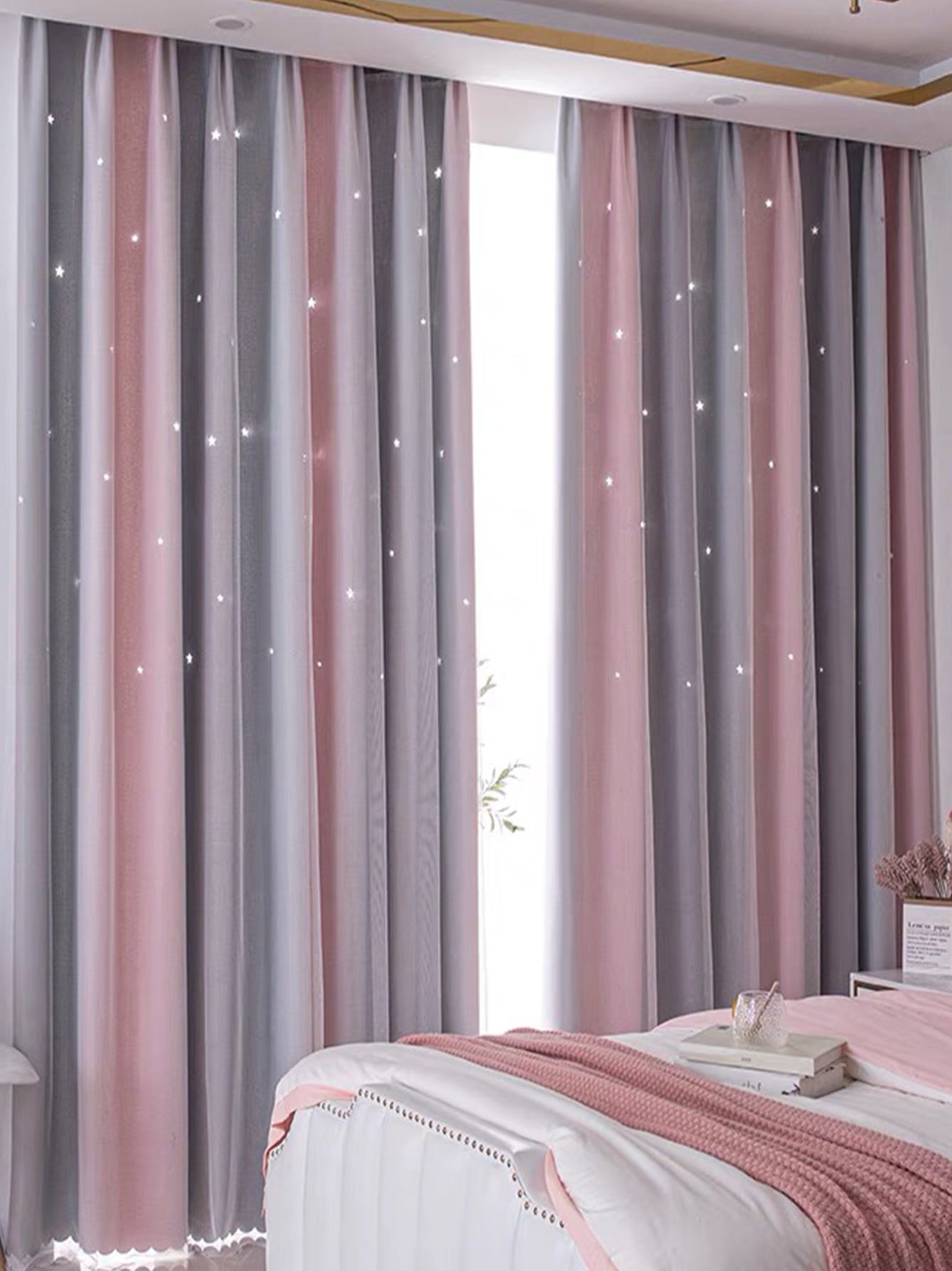 Baby Nursery Blackout Curtains - Blackout Kids Curtains for Bedroom Thermal