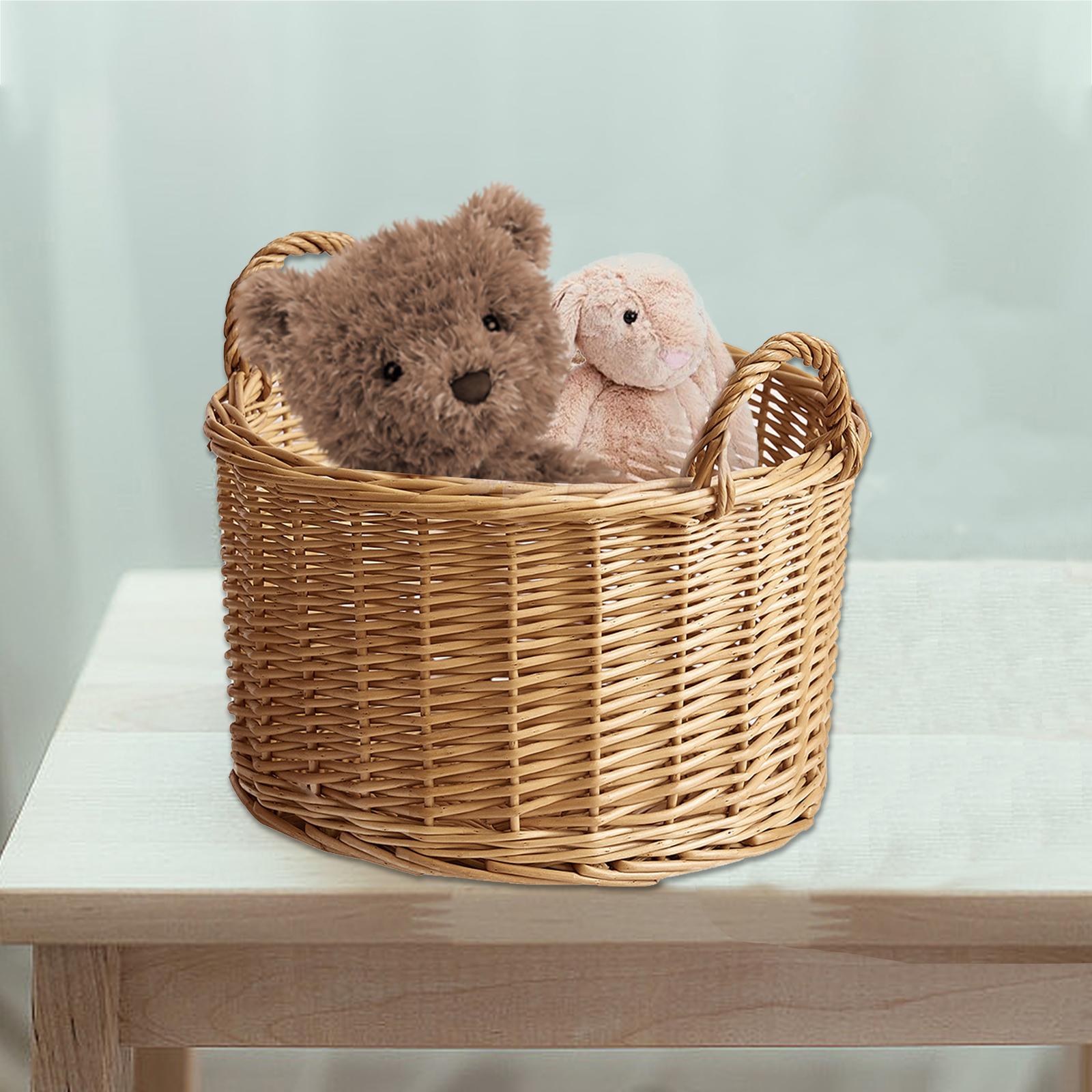 Baby Nursery Laundry Basket - Laundry Hamper Storage Basket, Portable Baby