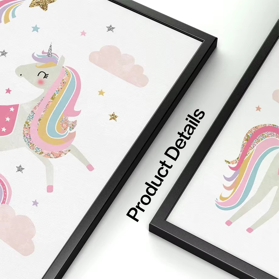 Pink Unicorn Rabbit Rainbow Cl - Baby Unicorn Nursery recension och pris