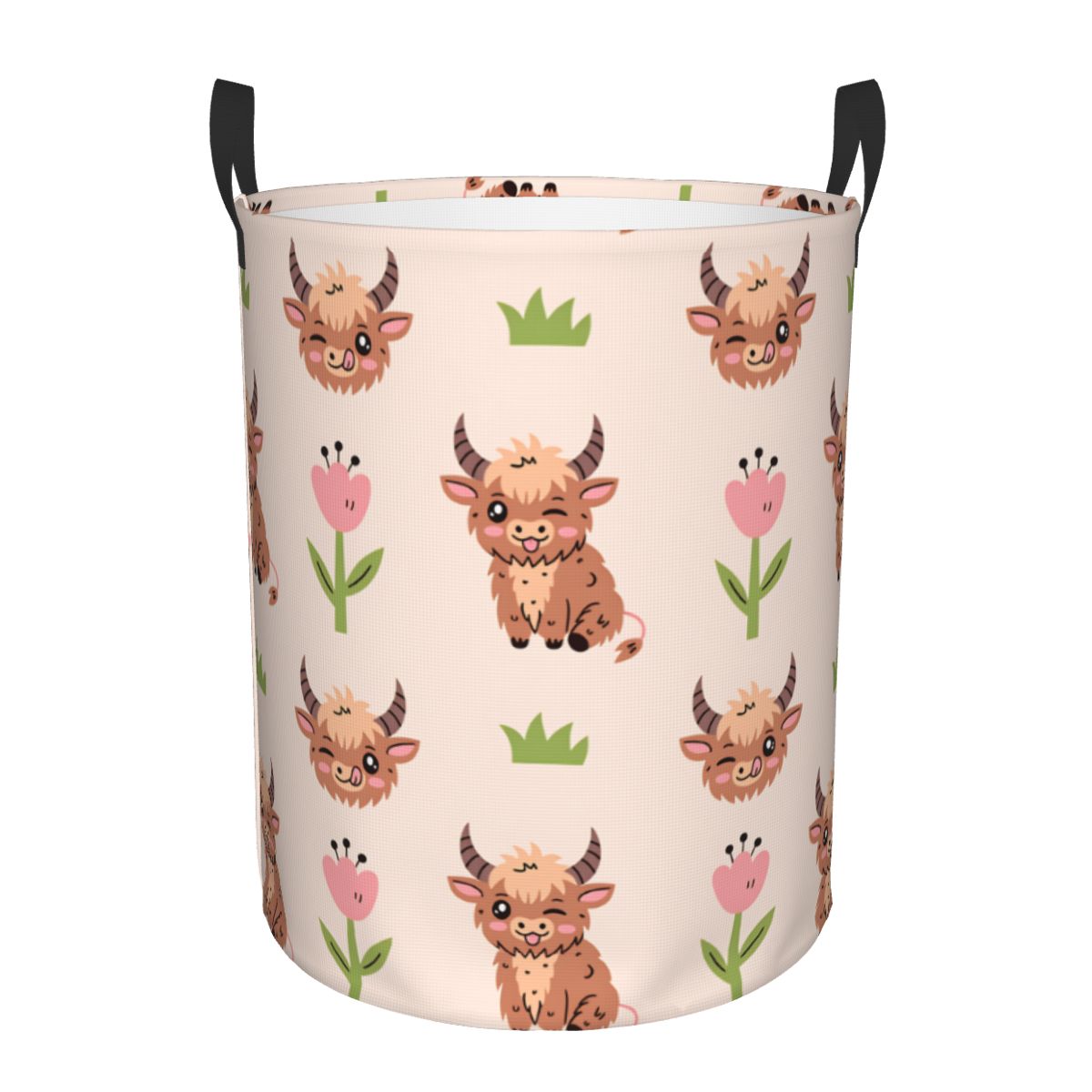 Cute Baby Highland Cows Laundr - Baby Nursery Laundry Basket recension och pris