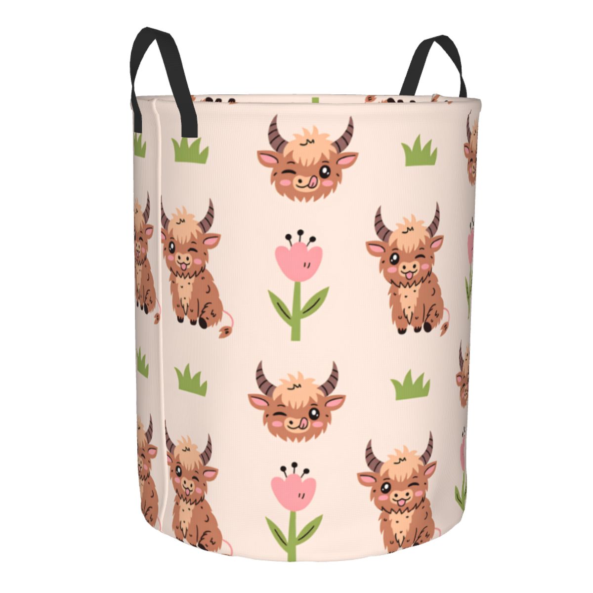 Cute Baby Highland Cows Laundr - Baby Nursery Laundry Basket recension och pris