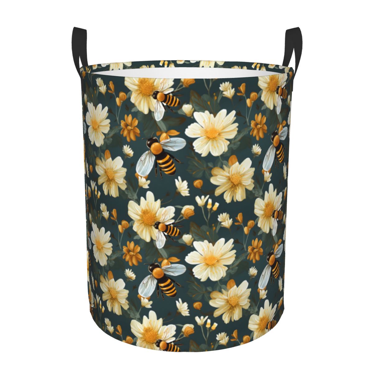 Honeycomb And Bee Pattern Laun - Baby Nursery Laundry Basket recension och pris