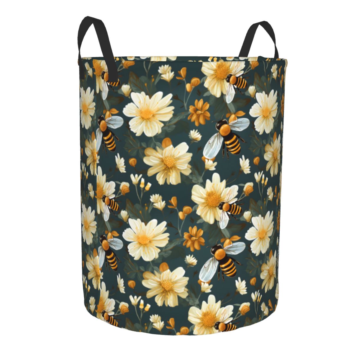 Honeycomb And Bee Pattern Laun - Baby Nursery Laundry Basket recension och pris