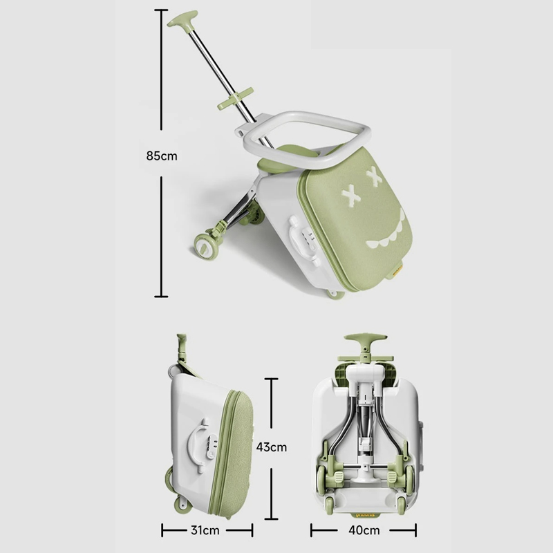 Children's Luggage Case Can Ri - Baby Nursery Trolley recension och pris