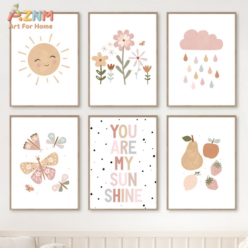 AZNM You Are My Sunshine Cute  - Baby Nursery You Are My Sunshine recension och pris