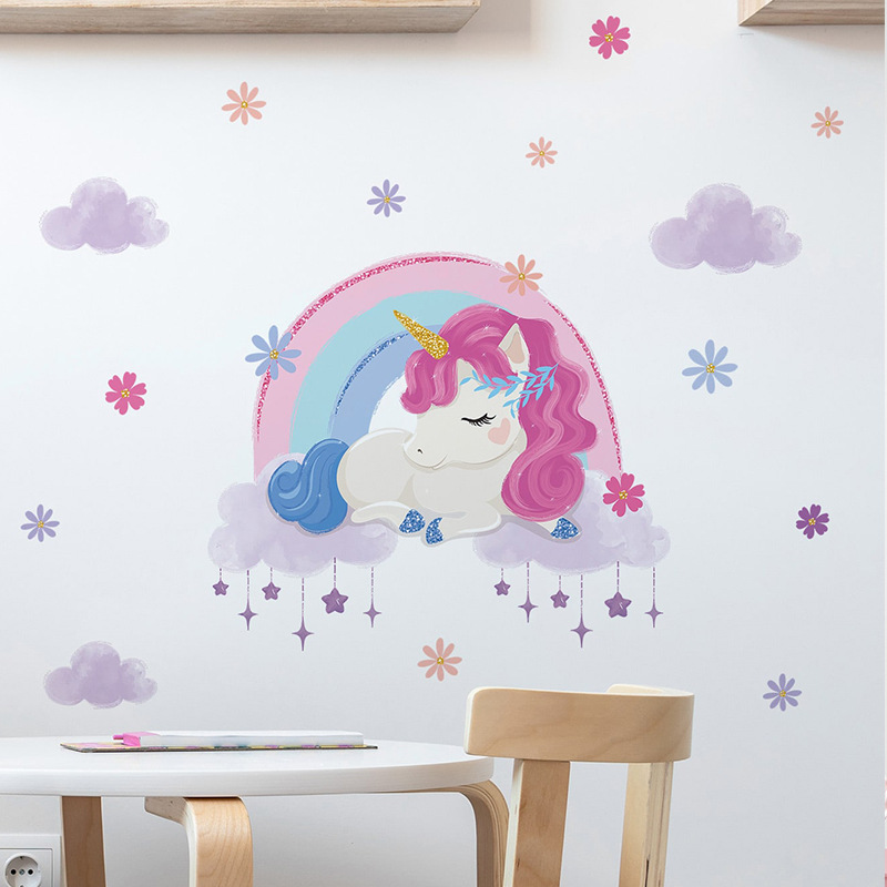 Cartoon Cute Unicorn Luminous  - Baby Unicorn Nursery recension och pris