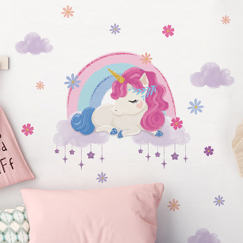 Cartoon Cute Unicorn Luminous  - Baby Unicorn Nursery recension och pris