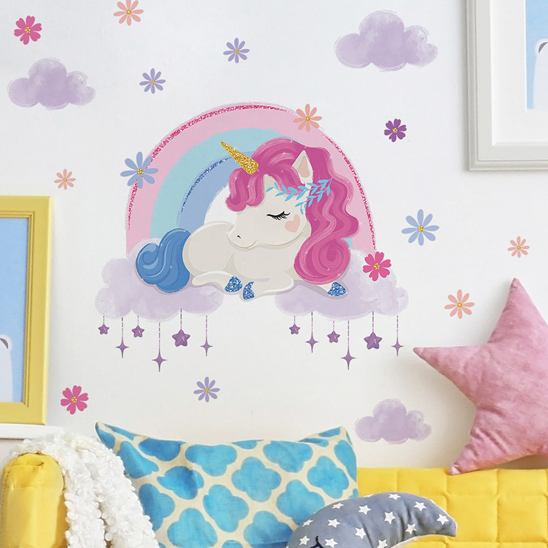 Cartoon Cute Unicorn Luminous  - Baby Unicorn Nursery recension och pris