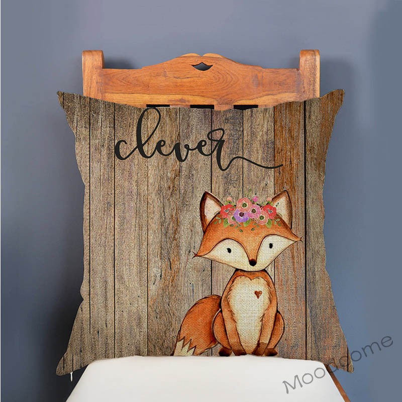 Cute Woodland Animals Wood Tex - Baby Nursery Chair recension och pris
