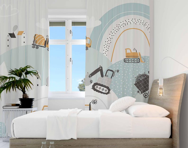 Baby Boy Nursery Curtains Rain - Baby Nursery Blackout Curtains recension och pris
