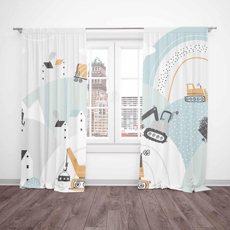 Baby Boy Nursery Curtains Rain - Baby Nursery Blackout Curtains recension och pris