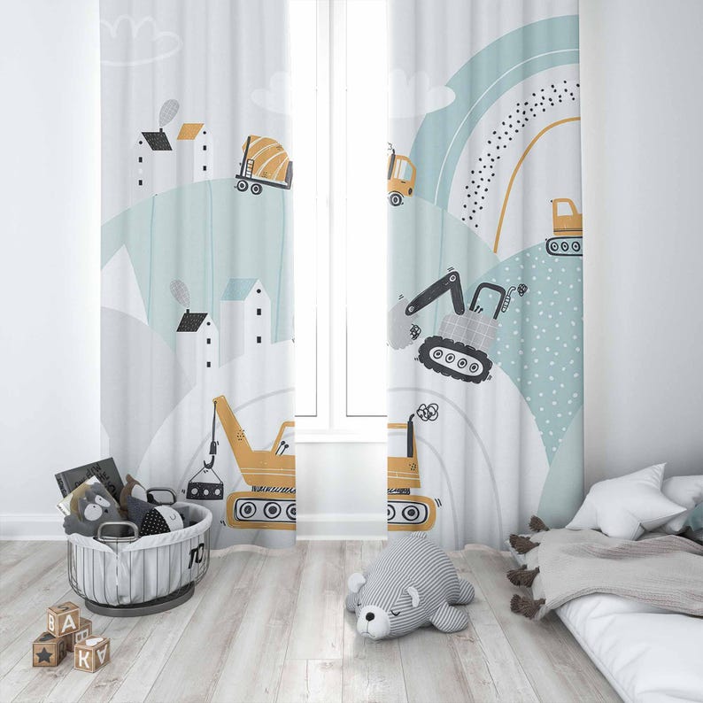 Baby Boy Nursery Curtains Rain - Baby Nursery Blackout Curtains recension och pris