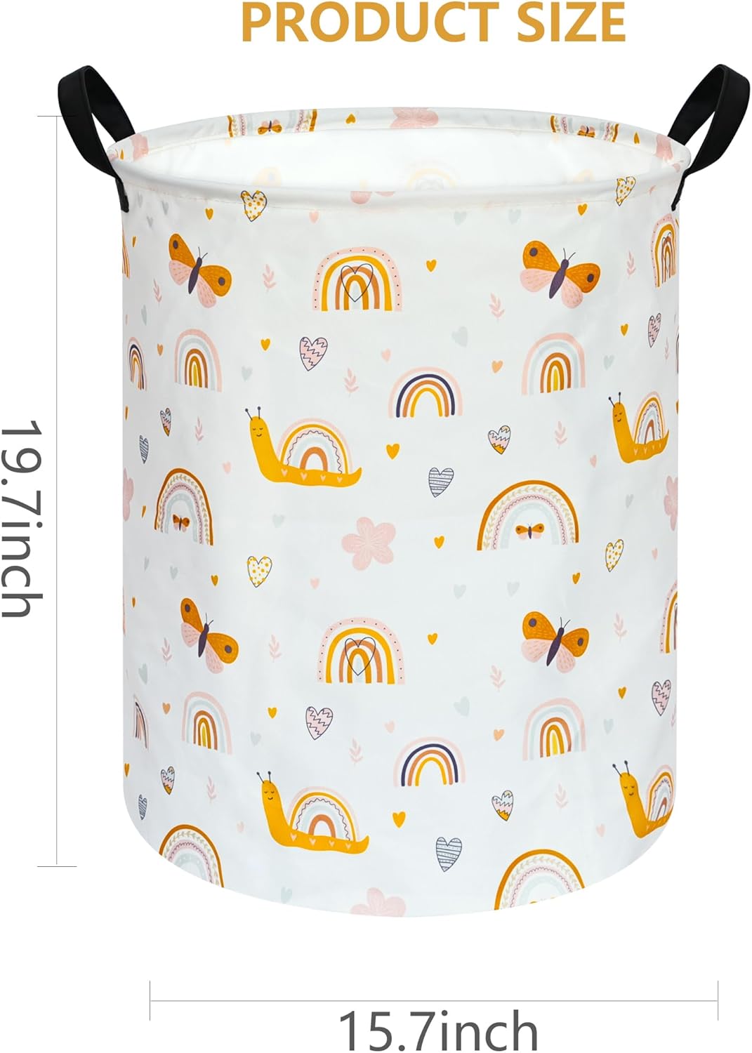 Large Laundry Basket Canvas St - Baby Nursery Laundry Basket recension och pris
