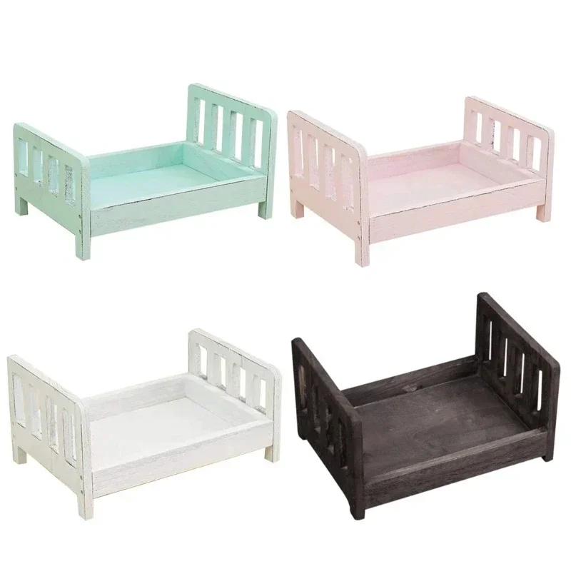 Infant Posing Sofa Retro Wood  - Baby Nursery Chair recension och pris