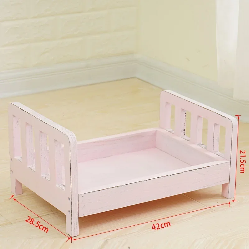 Infant Posing Sofa Retro Wood  - Baby Nursery Chair recension och pris