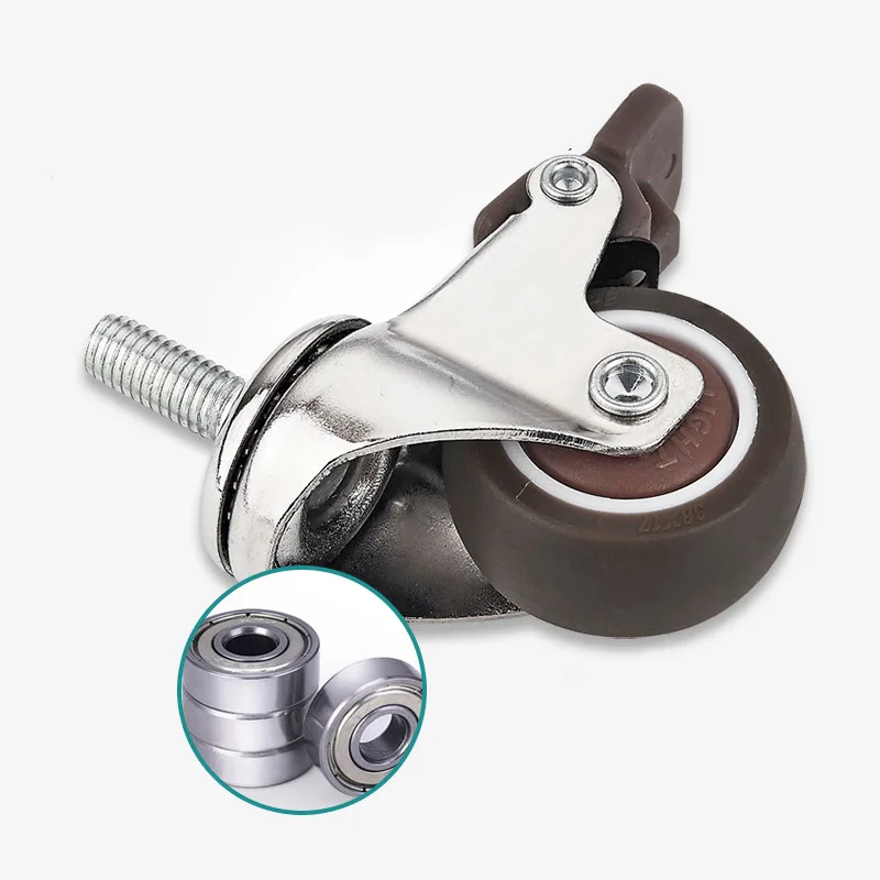4pcs Furniture Casters Wheels  - Baby Nursery Trolley recension och pris