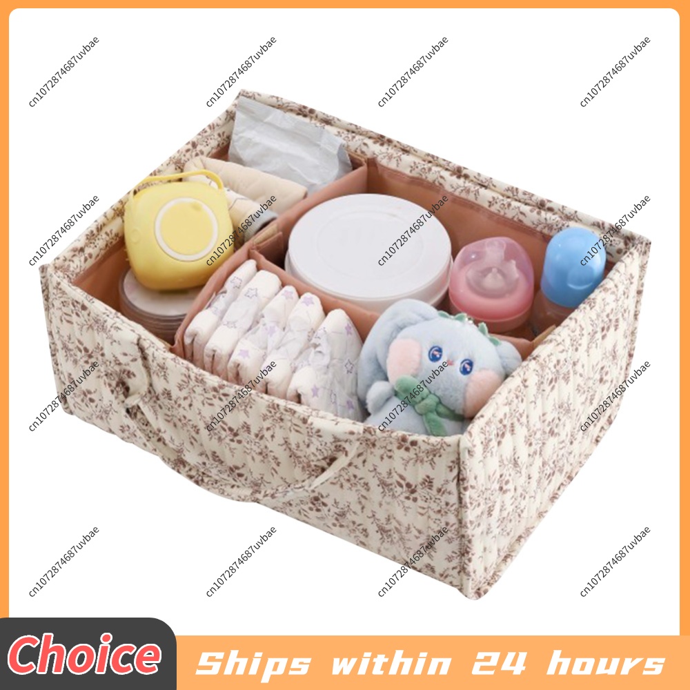 Floral Nursery Storage Basket  - Baby Nursery Must Haves recension och pris