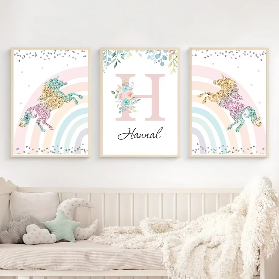 Kawaii Mermaid Angel Girl Unic - Baby Unicorn Nursery recension och pris