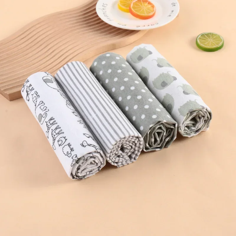 4pc/set Flannel Baby Swaddle B - Baby Nursery Sale recension och pris