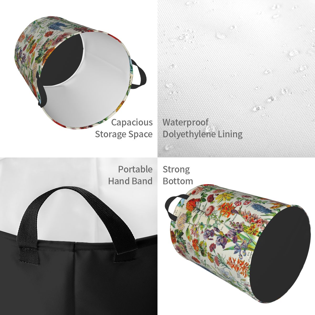 Custom Adolphe Millot HD Fleur - Baby Nursery Laundry Basket recension och pris