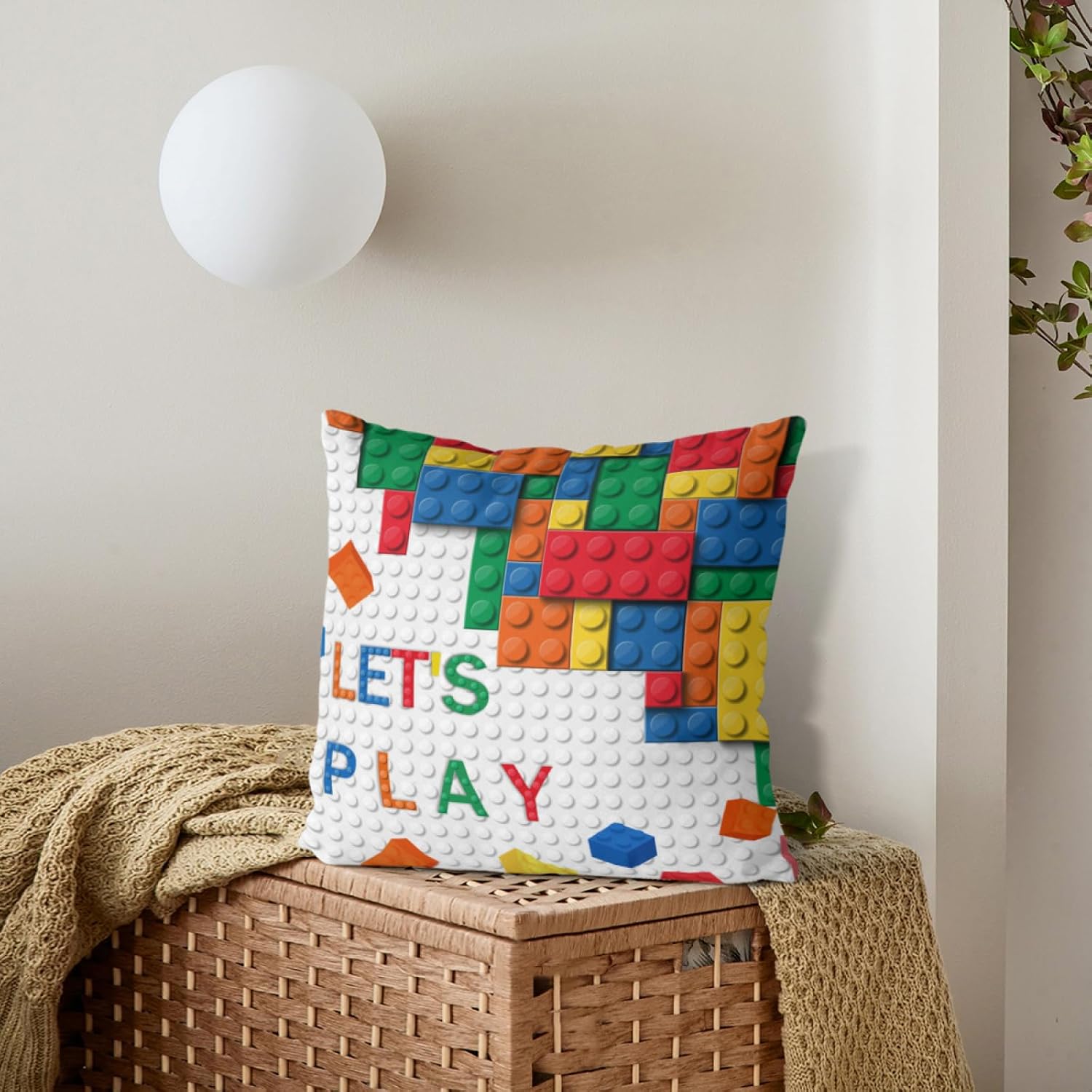 Colorful Building Blocks Theme - Baby Nursery Chair recension och pris