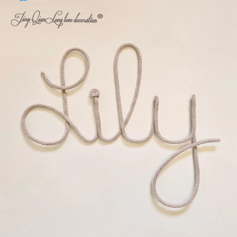 Custom Nursery Decor Large Kni - Baby Nursery Name Letters recension och pris