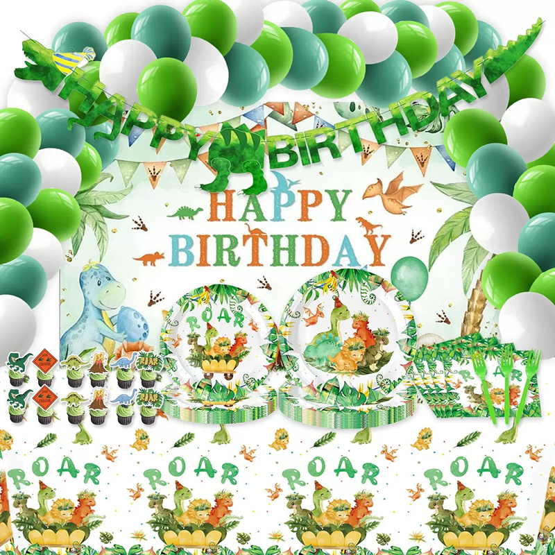 Cartoon Dinosaur Theme Disposa - Baby Nursery Jungle Theme recension och pris