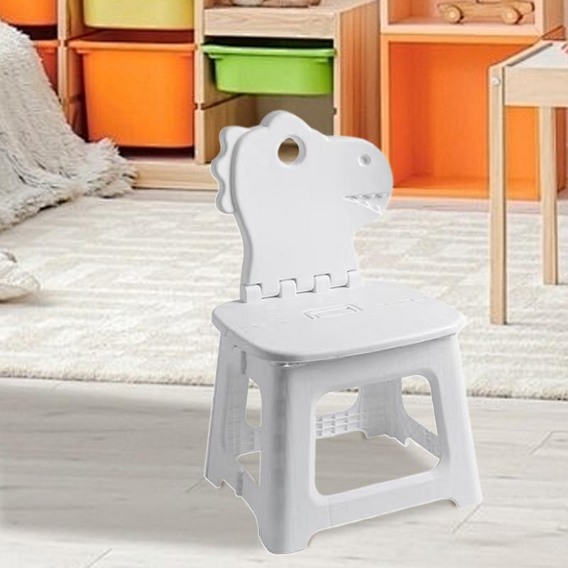 Folding Step Stool Cute Animal - Baby Nursery Chair recension och pris