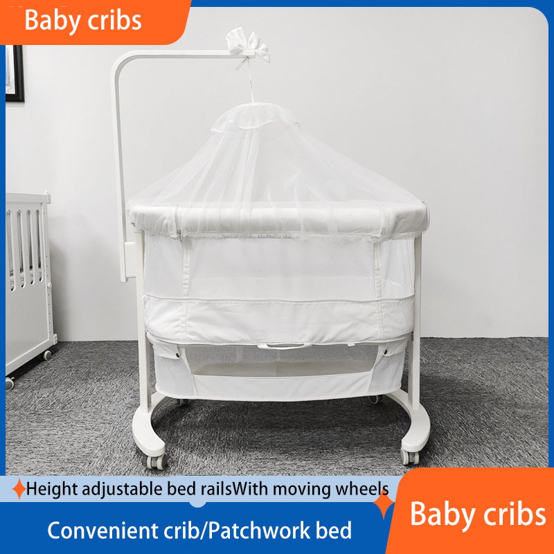 Adjustable Newborn Bassinet wi - Baby Nursery Trolley recension och pris