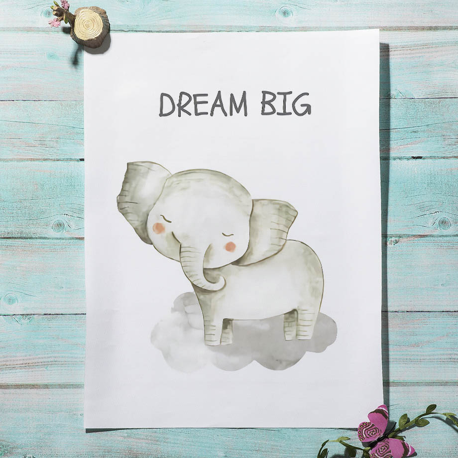 Nursery Wall Art Canvas Painti - Baby Zebra Nursery recension och pris