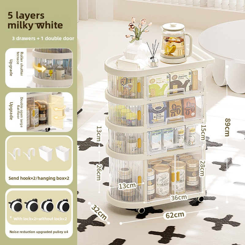 Hanging Floor Cart Baby Organi - Baby Nursery Trolley recension och pris