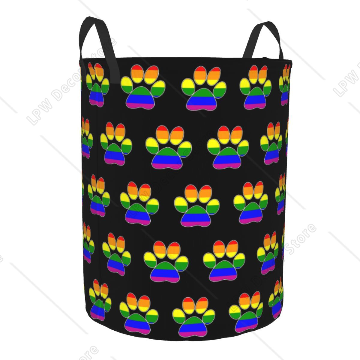 Custom LGBT Pride Gay Paw Laun - Baby Nursery Laundry Basket recension och pris