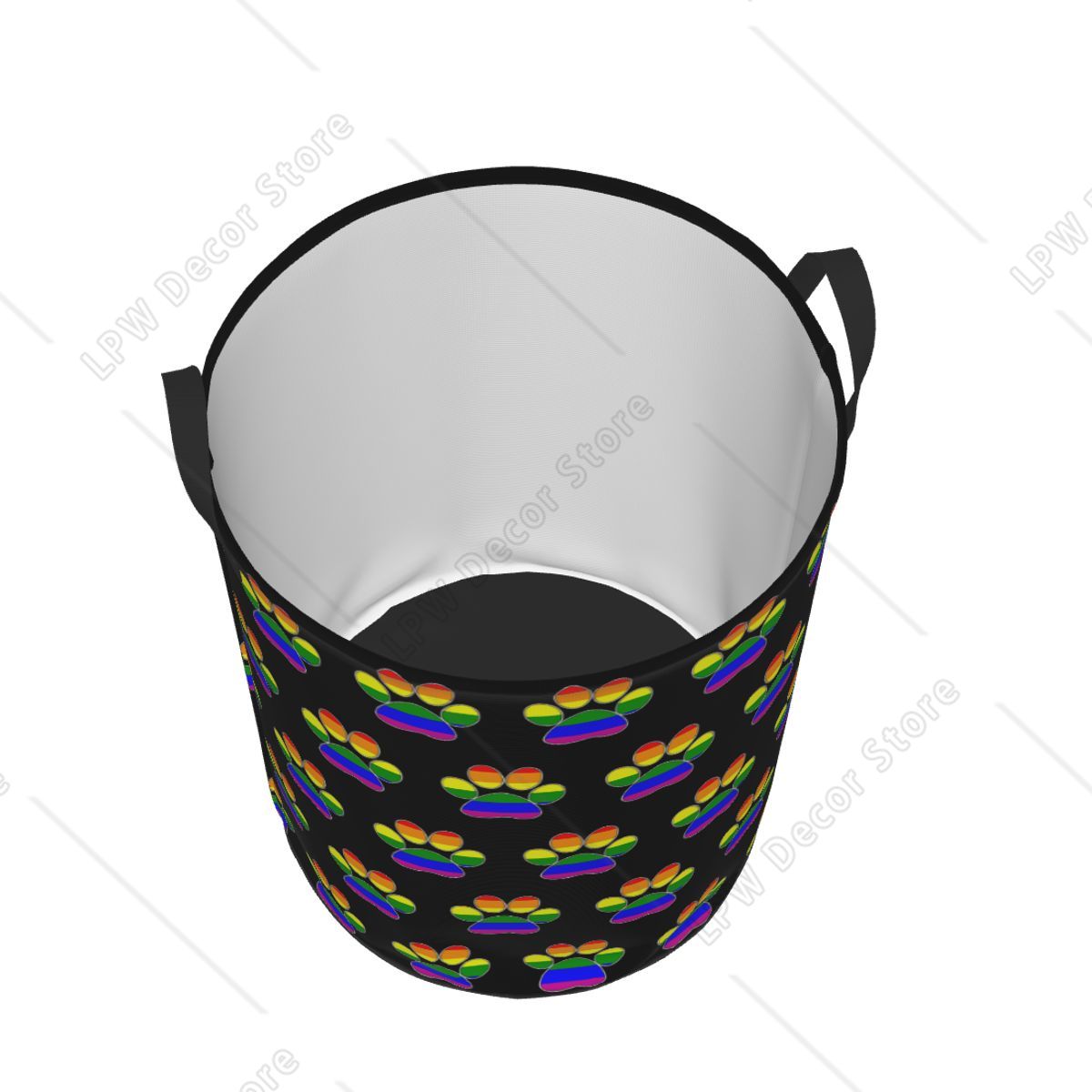 Custom LGBT Pride Gay Paw Laun - Baby Nursery Laundry Basket recension och pris