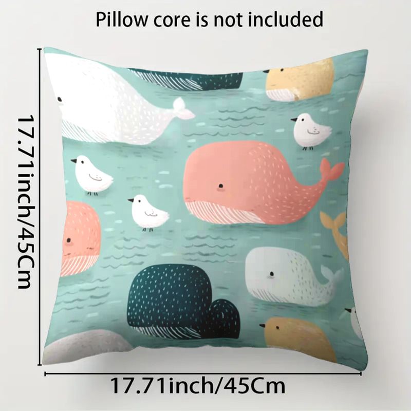 4 Piece Pillowcase Set Cute An - Baby Nursery Chair recension och pris