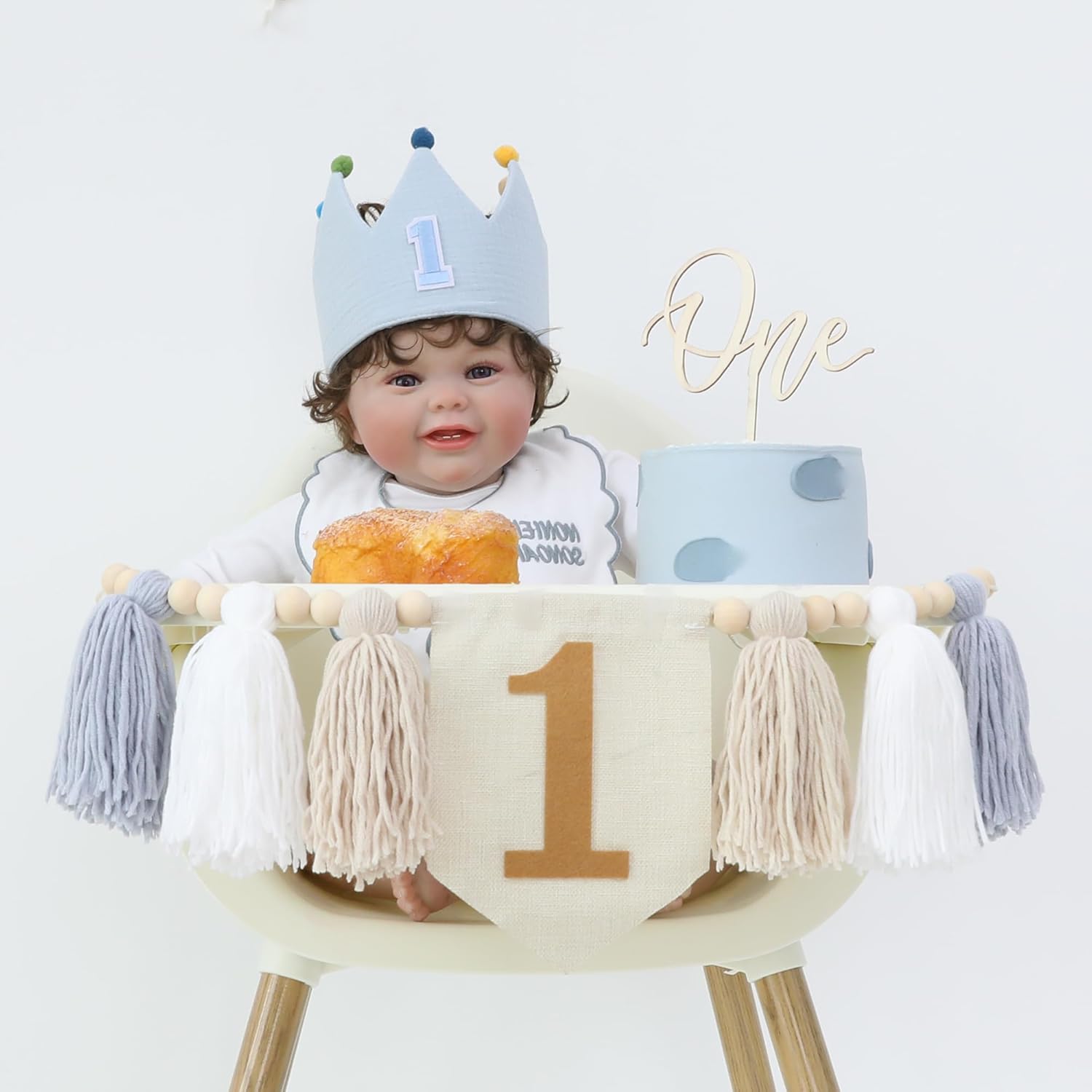 Baby First Birthday Party Deco - Baby Nursery Chair recension och pris