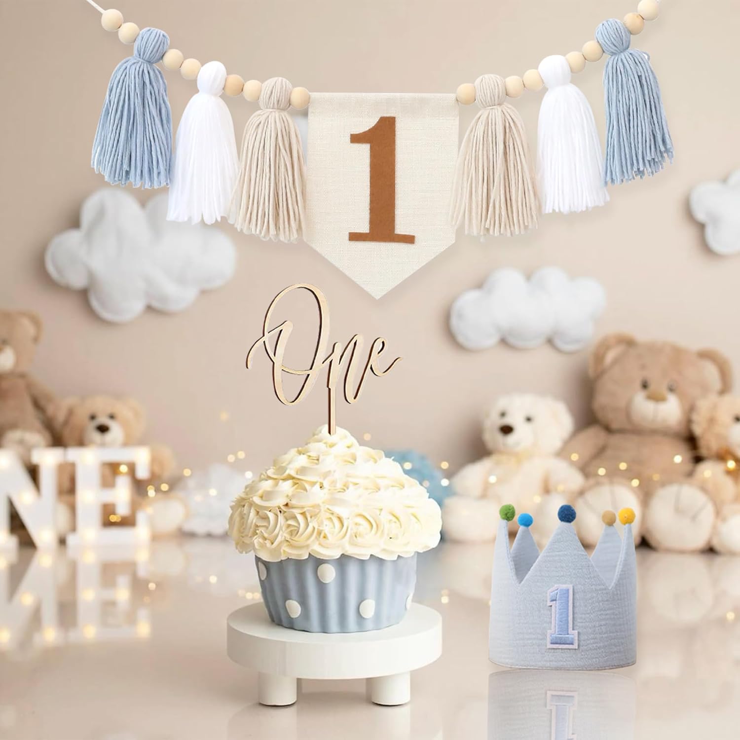 Baby First Birthday Party Deco - Baby Nursery Chair recension och pris