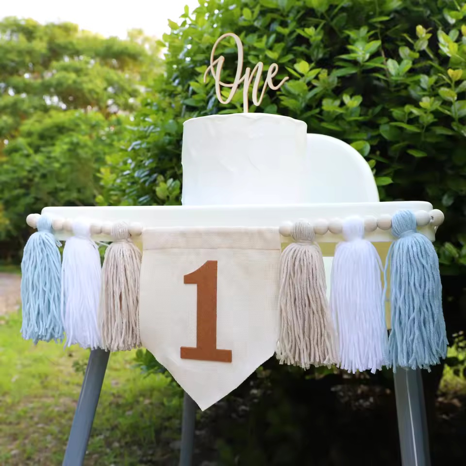 Baby First Birthday Party Deco - Baby Nursery Chair recension och pris