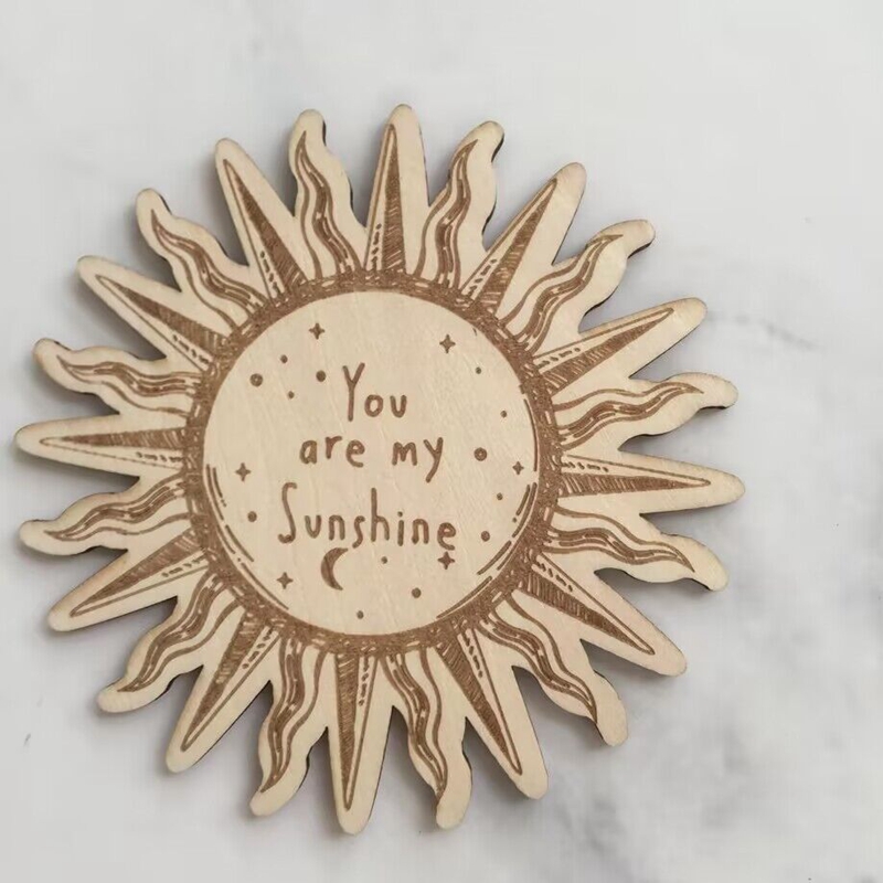 1pcs YOU ARE MY SUNSHINE WOODE - Baby Nursery You Are My Sunshine recension och pris
