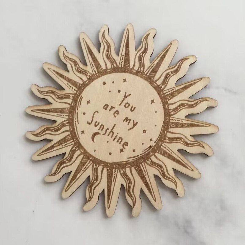 1pcs YOU ARE MY SUNSHINE WOODE - Baby Nursery You Are My Sunshine recension och pris