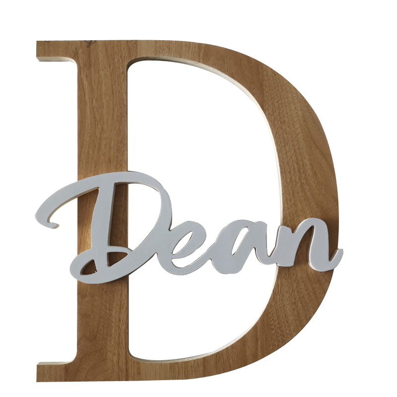 Custom Wooden Name Sign  Baby  - Baby Nursery Name Letters recension och pris
