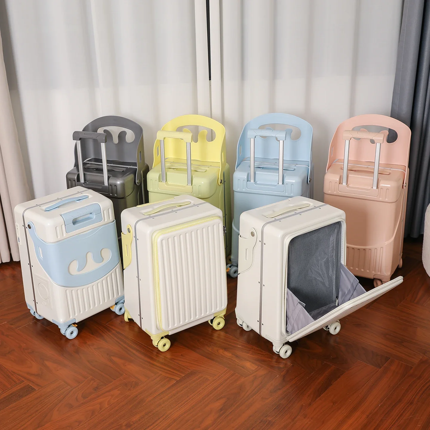 BunnyFly Kid Mom Suitcase with - Baby Nursery Trolley recension och pris