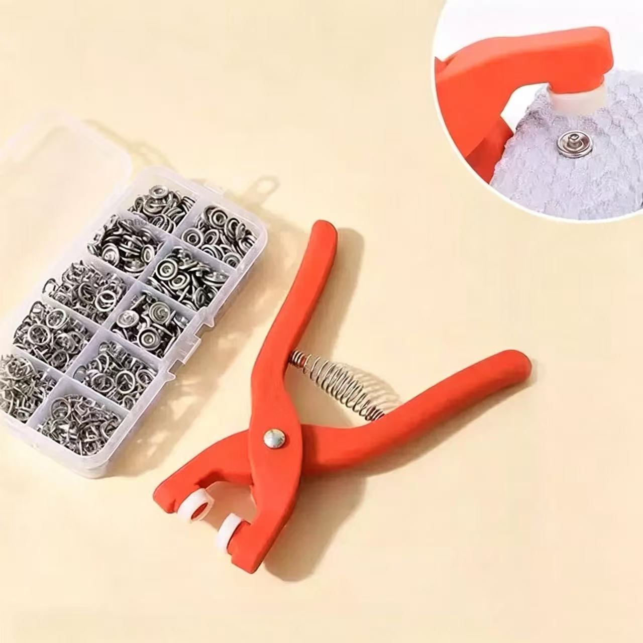 Prong Snap Button Kit No Sew M - Baby Nursery Sale recension och pris