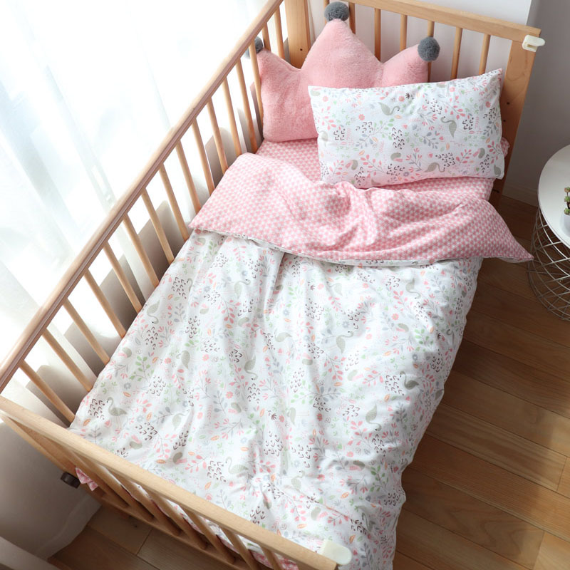 3 Pcs Baby Crib Bedding Set Co - Baby Nursery Sale recension och pris