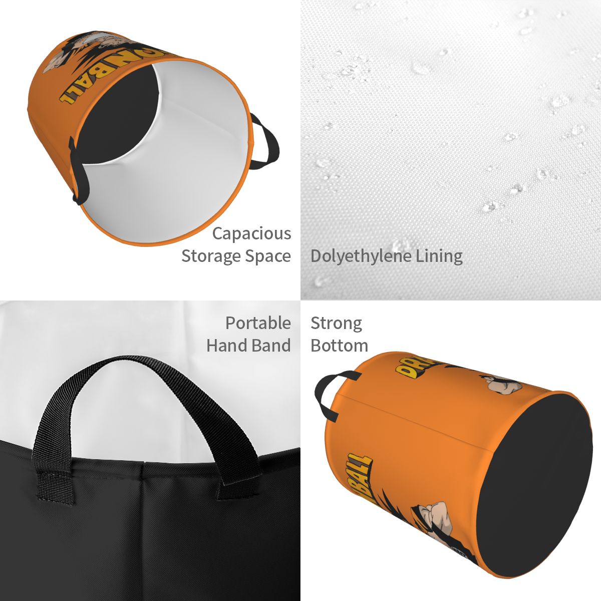 Custom DBZ Dragons Goku Ball L - Baby Nursery Laundry Basket recension och pris